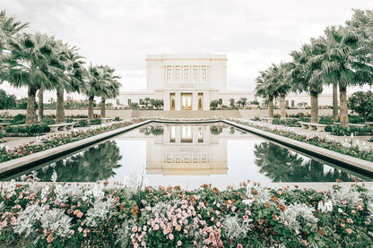 Sweet is The Work Mesa Arizona Temple Gallery Wrap