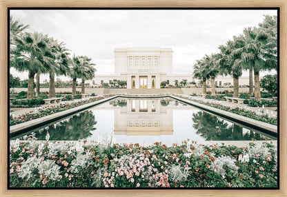 Sweet is The Work Mesa Arizona Temple Gallery Wrap
