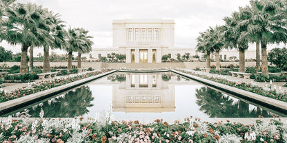 Sweet is The Work Mesa Arizona Temple Gallery Wrap