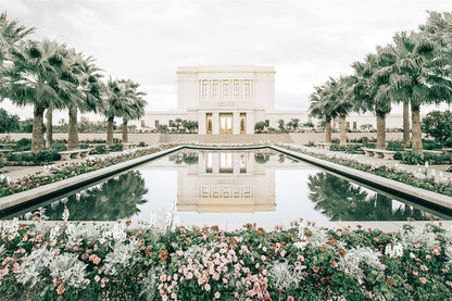 Sweet is The Work Mesa Arizona Temple Large Wall Art Gallery Wrap