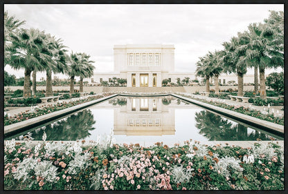 Sweet is The Work Mesa Arizona Temple Large Wall Art Gallery Wrap