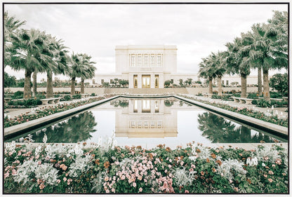 Sweet is The Work Mesa Arizona Temple Large Wall Art Gallery Wrap