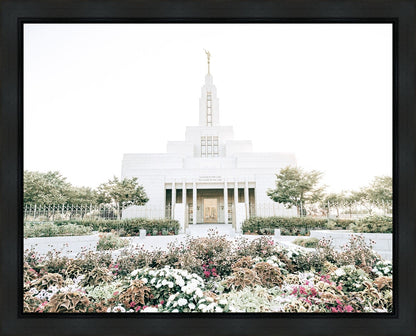 Sweet is The Work Draper Utah Temple Gallery Wrap