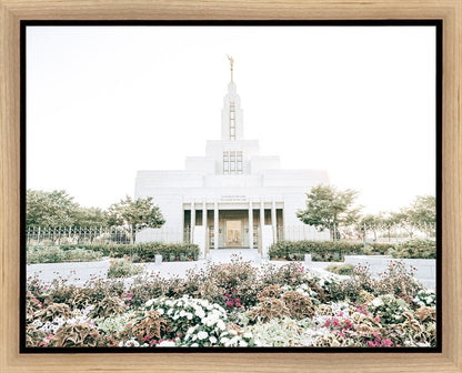 Sweet is The Work Draper Utah Temple Gallery Wrap