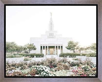 Sweet is The Work Draper Utah Temple Gallery Wrap