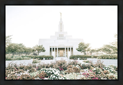 Sweet is The Work Draper Utah Temple Gallery Wrap