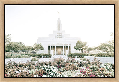 Sweet is The Work Draper Utah Temple Gallery Wrap