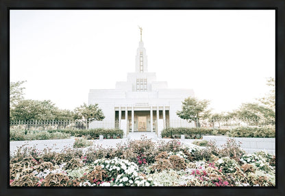 Sweet is The Work Draper Utah Temple Gallery Wrap
