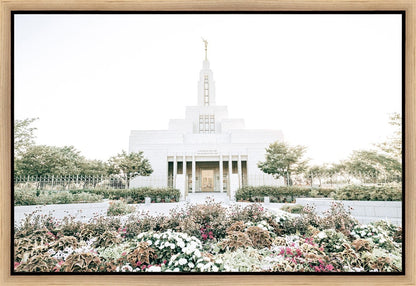 Sweet is The Work Draper Utah Temple Gallery Wrap