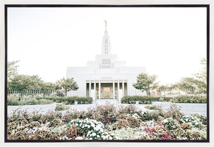 Sweet is The Work Draper Utah Temple Gallery Wrap