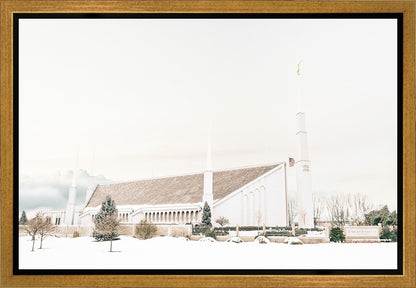 Sweet is The Work Boise Idaho Temple Gallery Wrap