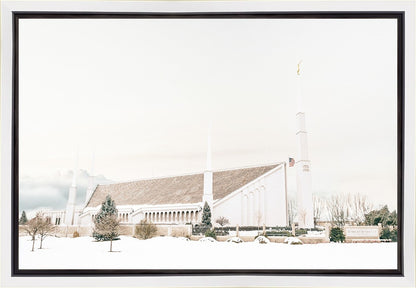 Sweet is The Work Boise Idaho Temple Gallery Wrap