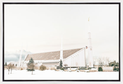 Sweet is The Work Boise Idaho Temple Gallery Wrap