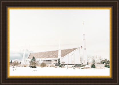 Sweet is The Work Boise Idaho Temple Large Wall Art