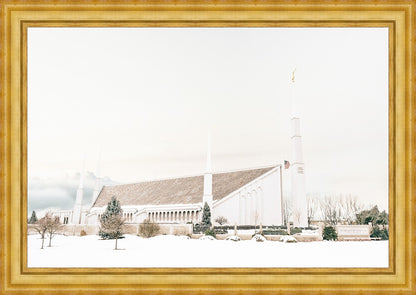 Sweet is The Work Boise Idaho Temple Large Wall Art