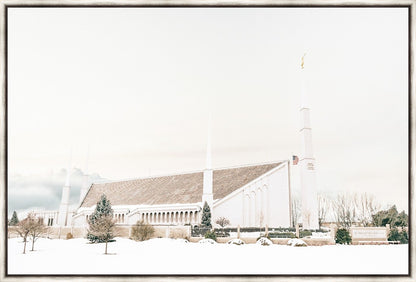 Sweet is The Work Boise Idaho Temple Large Wall Art