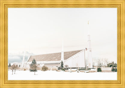Sweet is The Work Boise Idaho Temple Large Wall Art