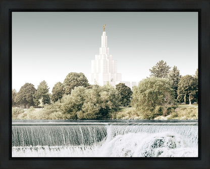 Sweet is The Work Idaho Falls Idaho Temple Gallery Wrap