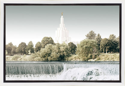 Sweet is The Work Idaho Falls Idaho Temple Gallery Wrap