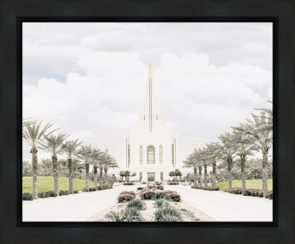 Sweet is The Work Gilbert Arizona Temple Gallery Wrap