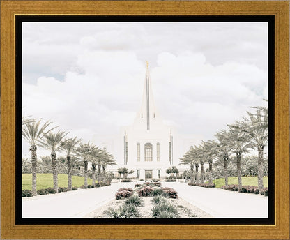 Sweet is The Work Gilbert Arizona Temple Gallery Wrap
