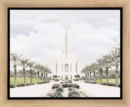 Sweet is The Work Gilbert Arizona Temple Gallery Wrap
