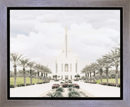 Sweet is The Work Gilbert Arizona Temple Gallery Wrap