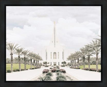 Sweet is The Work Gilbert Arizona Temple Gallery Wrap