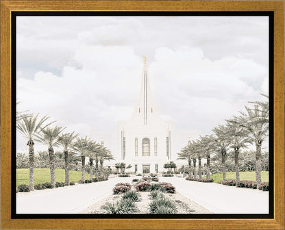 Sweet is The Work Gilbert Arizona Temple Gallery Wrap