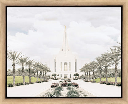 Sweet is The Work Gilbert Arizona Temple Gallery Wrap