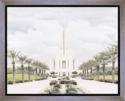 Sweet is The Work Gilbert Arizona Temple Gallery Wrap