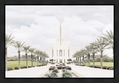 Sweet is The Work Gilbert Arizona Temple Gallery Wrap