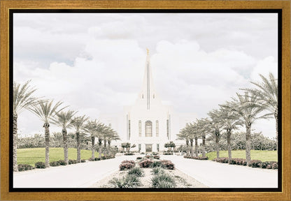 Sweet is The Work Gilbert Arizona Temple Gallery Wrap