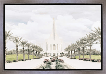 Sweet is The Work Gilbert Arizona Temple Gallery Wrap