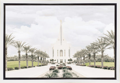 Sweet is The Work Gilbert Arizona Temple Gallery Wrap