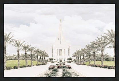 Sweet is The Work Gilbert Arizona Temple Gallery Wrap