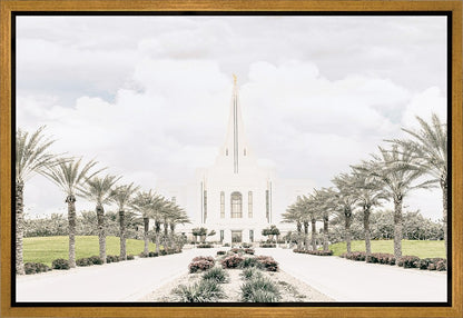 Sweet is The Work Gilbert Arizona Temple Gallery Wrap