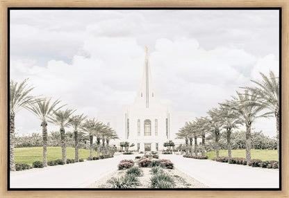 Sweet is The Work Gilbert Arizona Temple Gallery Wrap