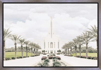 Sweet is The Work Gilbert Arizona Temple Gallery Wrap