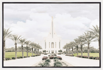 Sweet is The Work Gilbert Arizona Temple Gallery Wrap