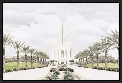 Sweet is The Work Gilbert Arizona Temple Gallery Wrap