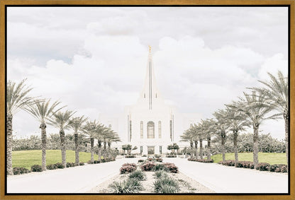 Sweet is The Work Gilbert Arizona Temple Gallery Wrap