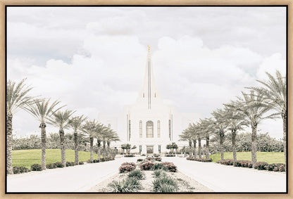 Sweet is The Work Gilbert Arizona Temple Gallery Wrap