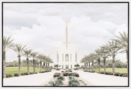 Sweet is The Work Gilbert Arizona Temple Gallery Wrap