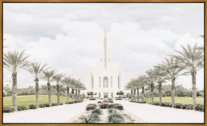 Sweet is The Work Gilbert Arizona Temple Large Wall Art Gallery Wrap