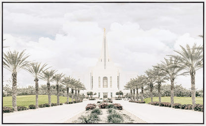 Sweet is The Work Gilbert Arizona Temple Large Wall Art Gallery Wrap
