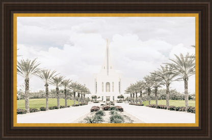 Sweet is The Work Gilbert Arizona Temple Large Wall Art