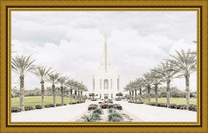 Sweet is The Work Gilbert Arizona Temple Large Wall Art