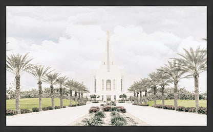 Sweet is The Work Gilbert Arizona Temple Large Wall Art