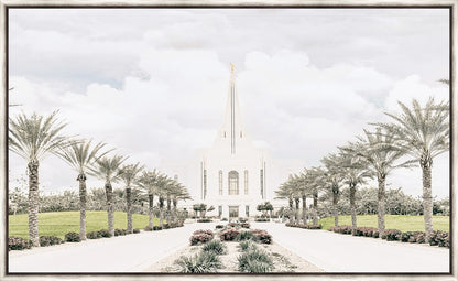 Sweet is The Work Gilbert Arizona Temple Large Wall Art